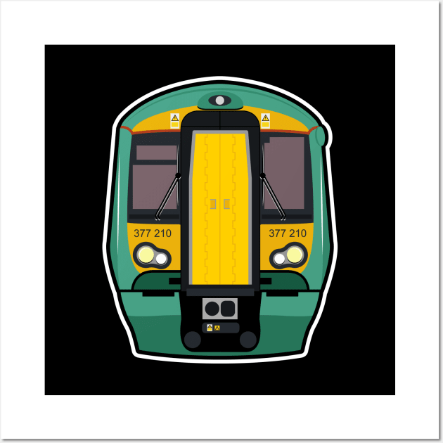 British Rail Class 377 Wall Art by MILIVECTOR